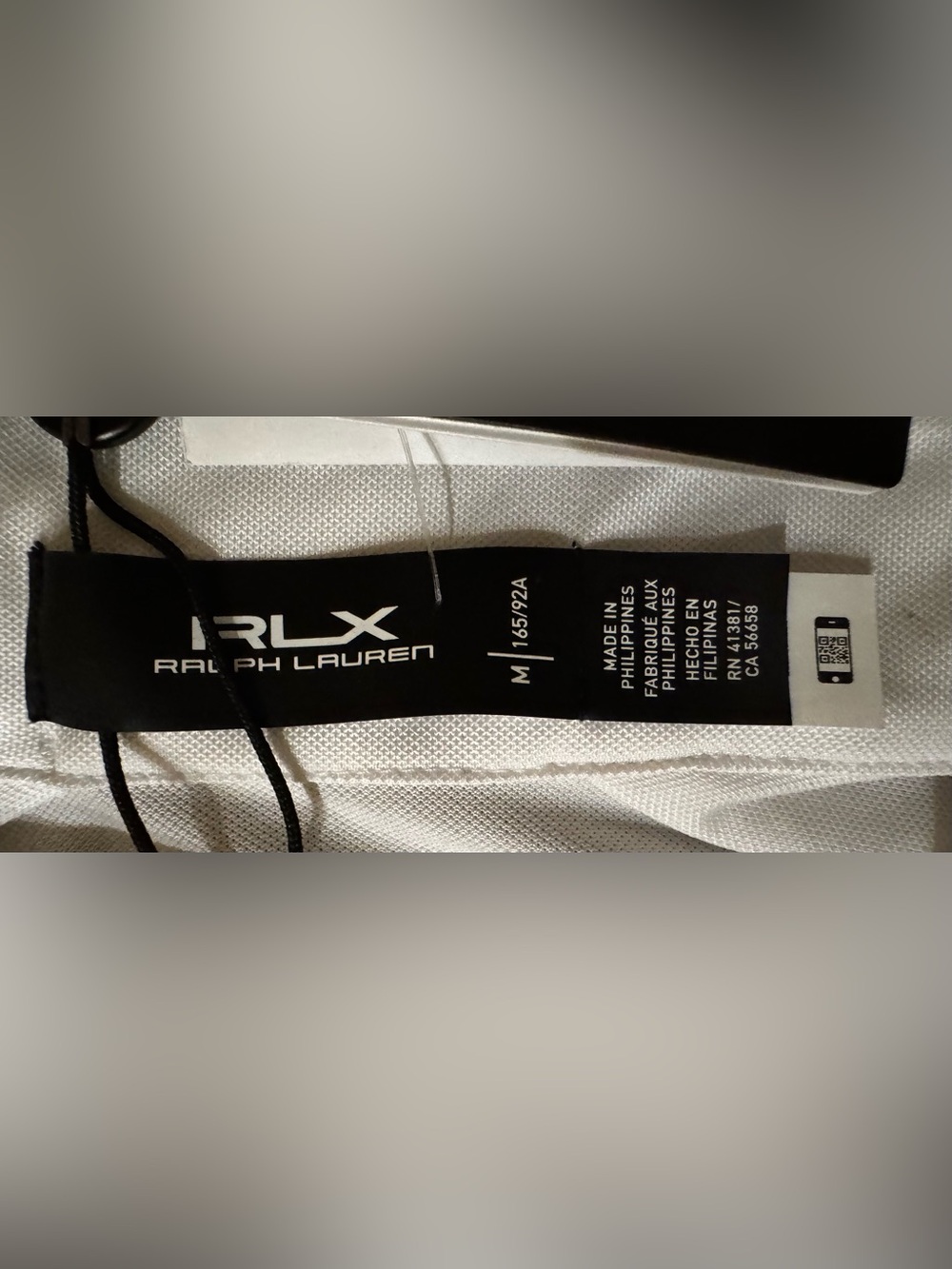 NWT RLX Ralph Lauren sz M Golf Top White Sleeveless 1/4 Zip Colorblock Mock Neck - Picture 4 of 8